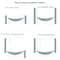 Alfi Brand Tub, 70.75 L, 33.5 W, White Matte, Resin HammockTub2-WM - alternate 2